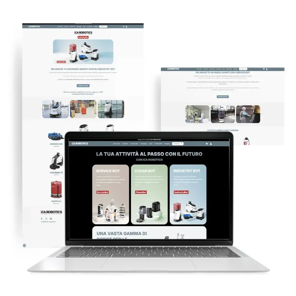 sito web ICA Robotics